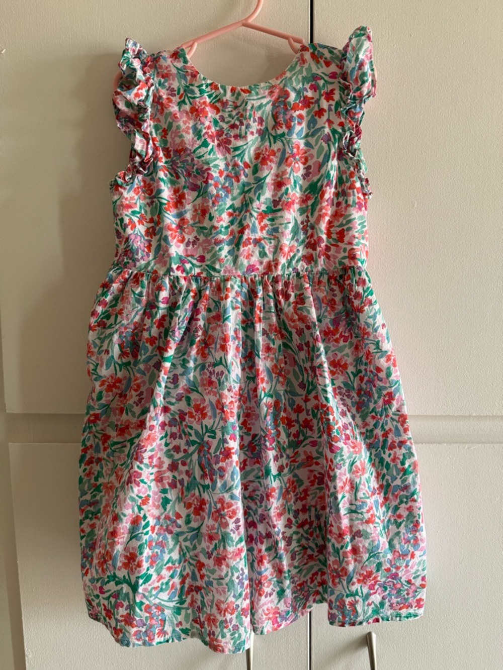 J Crew CrewCuts Girls Floral Dress Sz 7